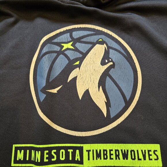 Minnesota Timberwolves Hoodie Mens XLT NBA Basketball‎ Pullover Kangaroo Pocket - Picture 4 of 7